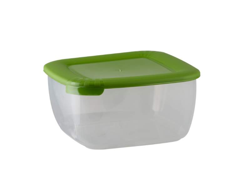 ПОЛИМЕРБЫТ Контейнер 4354400 Лайт д/СВЧ 2500мл квадратный 200х200х95мм 