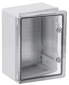 Корпус пласт. ЩМПп 400х300х170 проз.дверь  УХЛ1 IP65  ИЭК  МКР92-N-403017-65