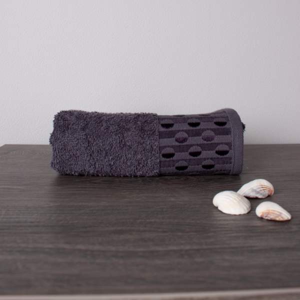 BELEZZA Полотенце Winter темно-серый 70х130см 6191386