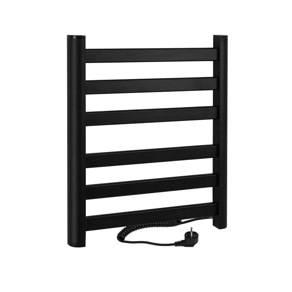 Полотенцесушитель BRIMIX  Черный  600х500х100  Лесенка 6 перекл. 08071B