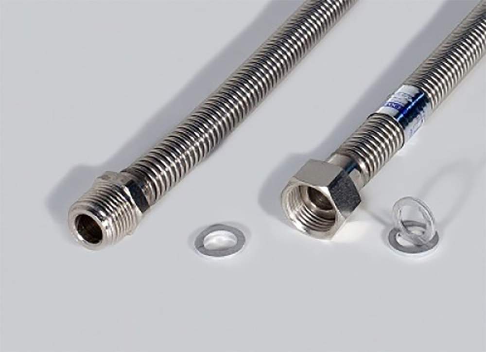 Подводка сильф вода/газ  1/2  0,4м  г/ш  Gasfix