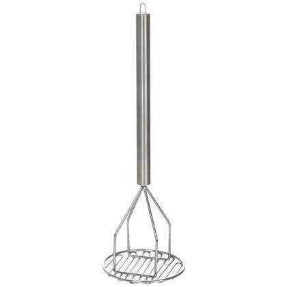 LUXSTAHL Картофелемялка кт381 45см, ручка 30см нерж. круг