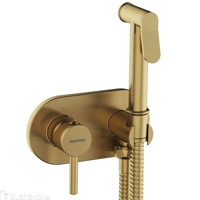 Смеситель  Option  214000000 с гиг.душем бронза