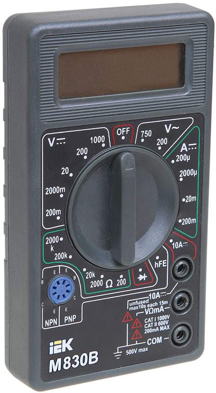 Мультиметр IEK Universal  M830B  TMD-2B-830