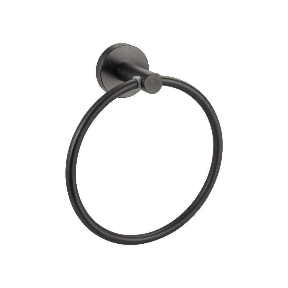 Держатель полотенца GFmark  кольцо Графит 78147