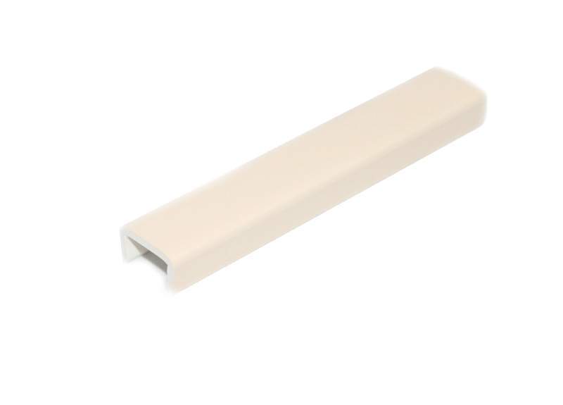 Торцевая заглушка  100мм Алебастр белый