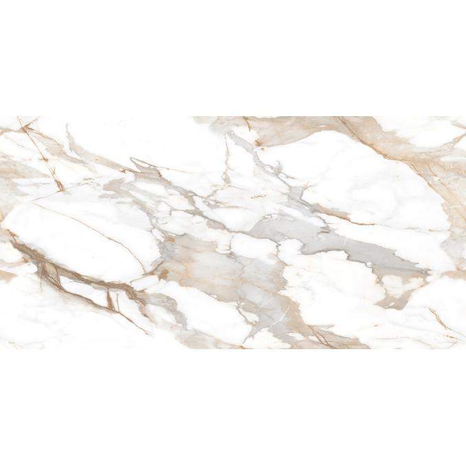 Calacatta Fairy Gold Керамогранит бежевый 600х1200 Полированный