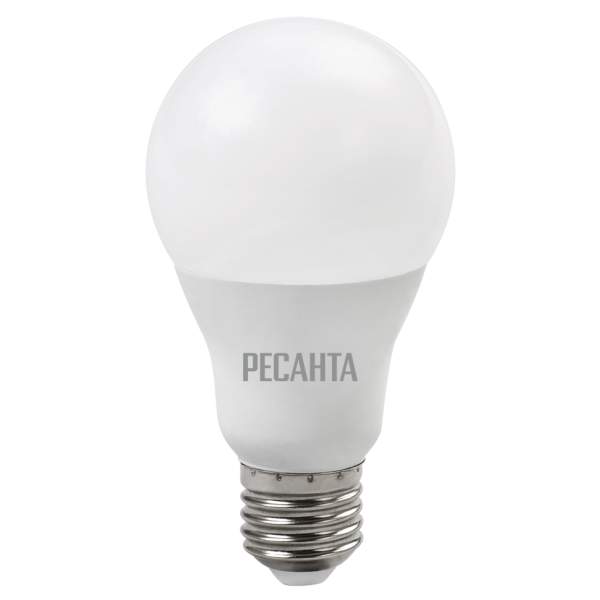 Лампа светодиод.LL-R-A65-15W-230-3K-E27 груша,15Вт,тепл.Е27 Ресанта