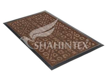 Коврик придверн. SHAHINTEX  Lux mix  40х60  в ассорт. полукруг