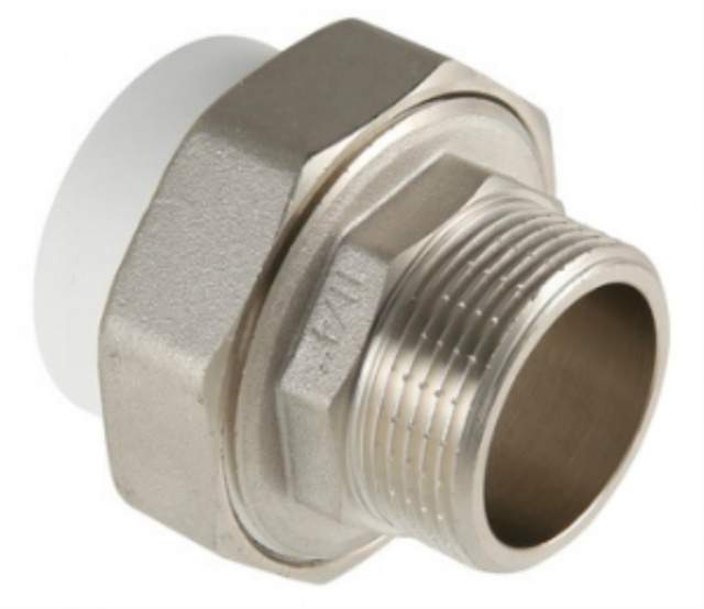 Муфта разъем.наруж.(амер.) 50х1 1/2Н  серая Pro Agua