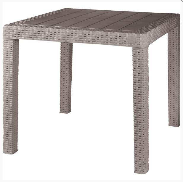 Стол Rattan пласт.малый 789х789х701мм французский платан  ING618312105 Репаблик