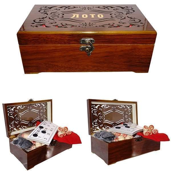 REMECO COLLECTION Игра настольная Лото 241720 L24 W14,5 H9,5см 