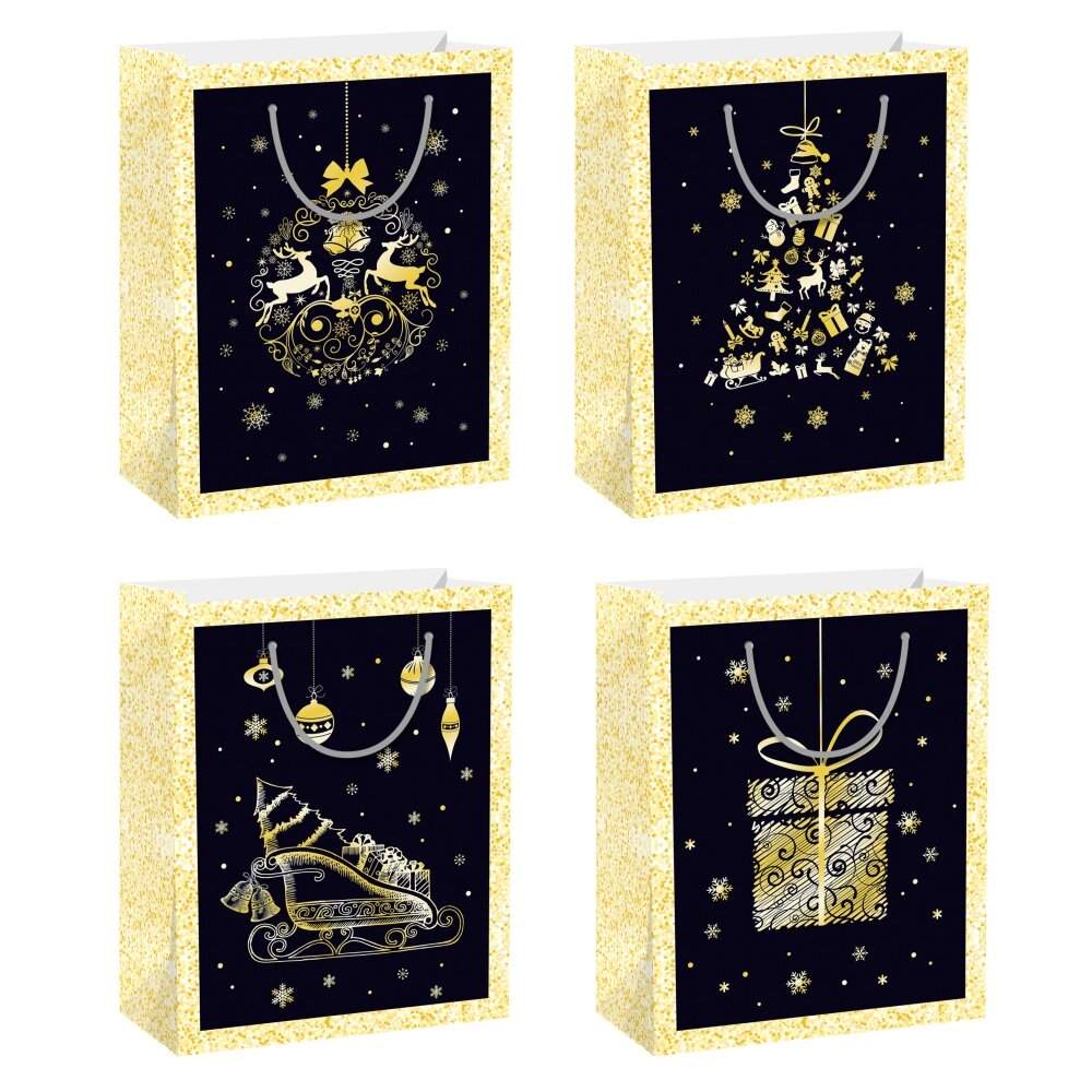 REMECO COLLECTION Пакет подарочный НГ 796981 18х8,5х24см 4в
