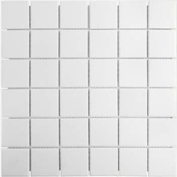 Мозаика 48х48 White Antislip 306х306х6 JMB60340