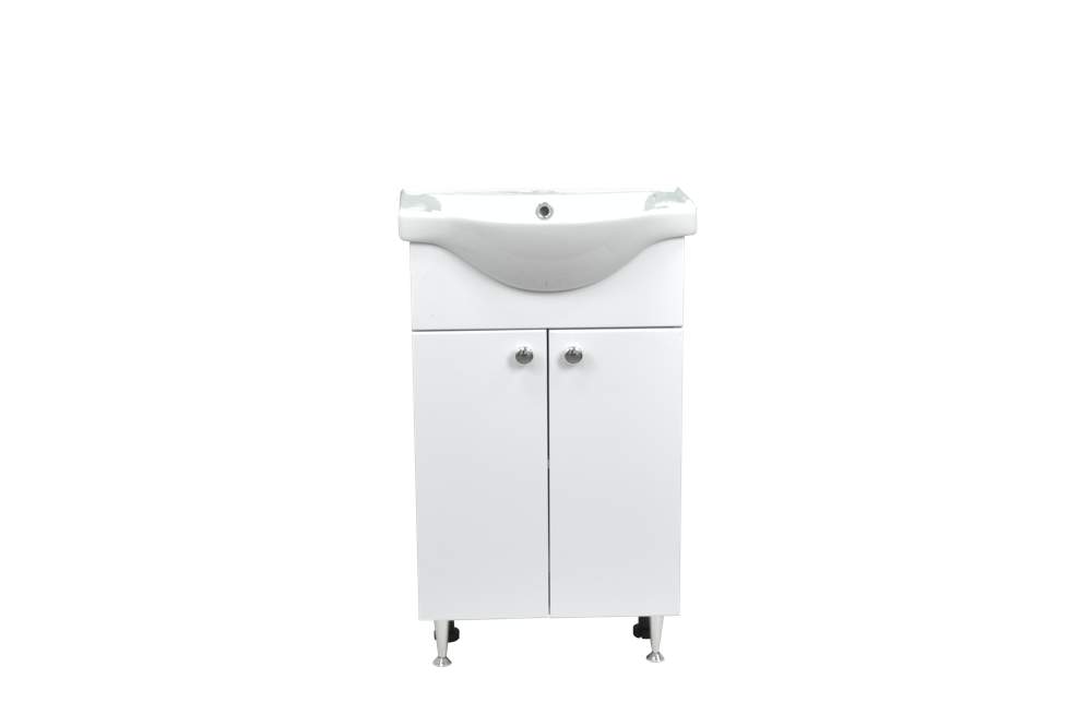 Тумба Моника 50 с раковиной Basic 50 (500*820*370)