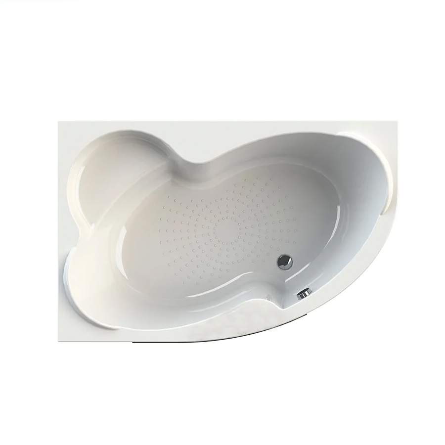 Ванна акрил. Ирма 149*96 (лев) +фронт. панель, каркас + слив