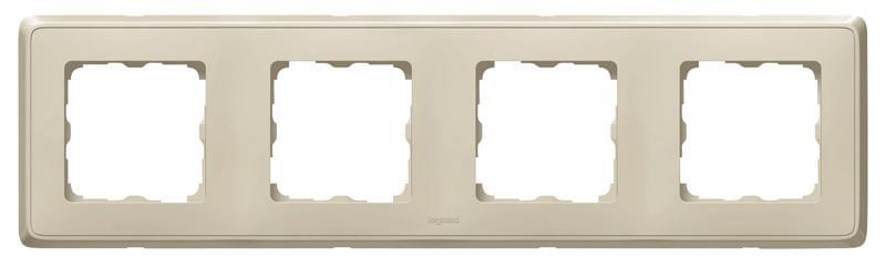 Рамка  CARIVA  4-м сл.к. Leg773754 / 61738