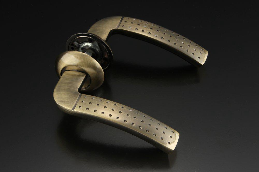 Ручка дверная RAP  7 AB античная бронза  RUCETTI