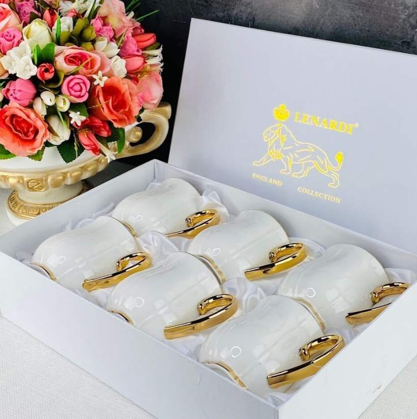 LENARDI Набор кружек 133-369 Multicolor 6шт 400мл