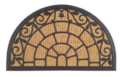 Коврик придверный  60х90 Солнце полукруг