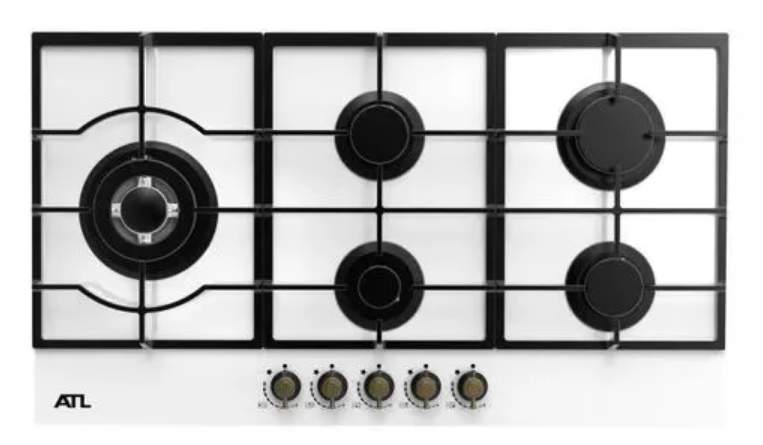 Варочная поверхность ATLAN 4  TB 90 WH MSTGF