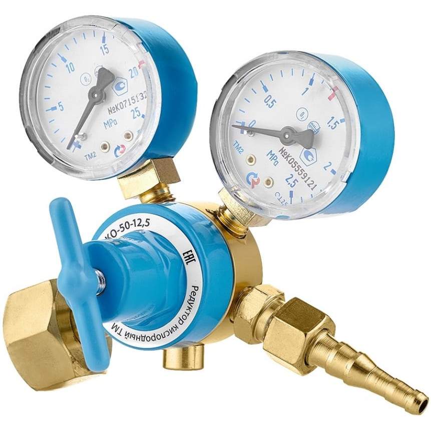 Редуктор БКО-50-12,5 (кислородный)  (OR-137A-AL) манометры с поверкой Сварог 