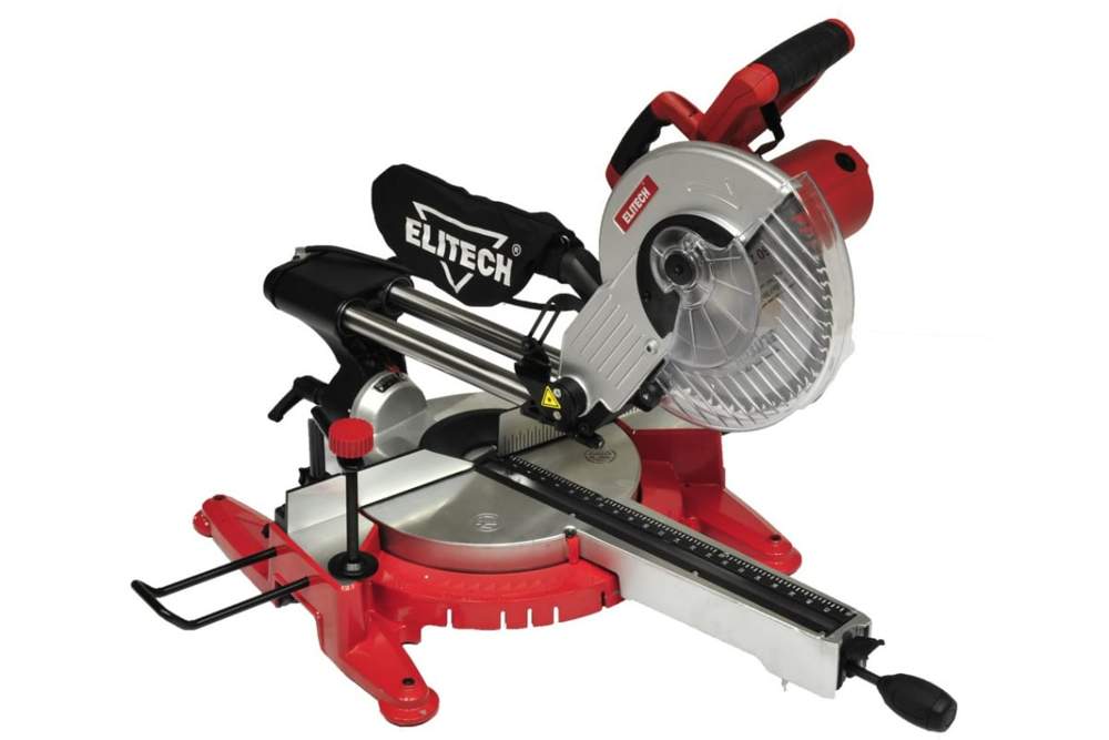 Пила торцовочная ELITECH ПТ 1825 КУ 1800Вт.255x30/75мм