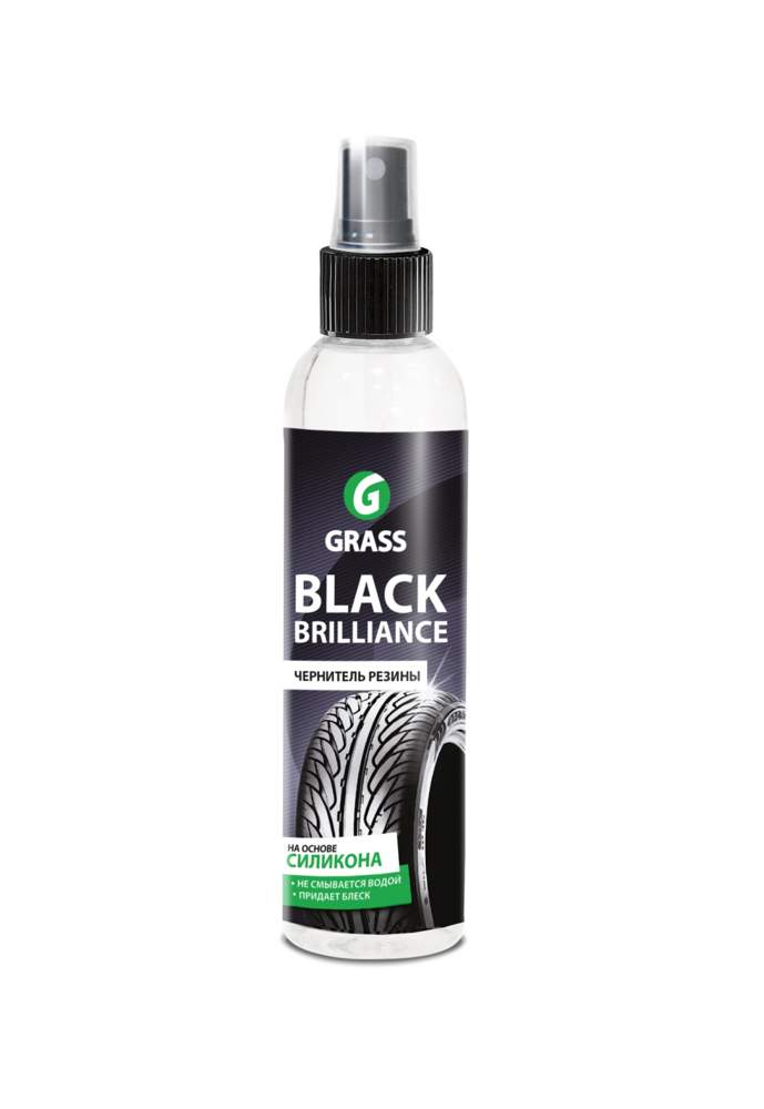 Grass Полироль-чернитель шин  Black Brilliance Silicone 0,250мл  152250