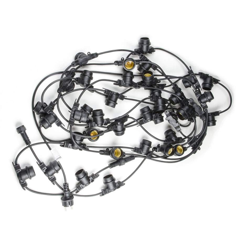 Гирлянда UDL-K120 200/E27/100M IP65 BLACK BELT-LIGHT  Ul-00006479