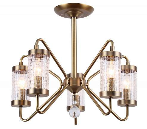 517/5PL Св-к потолочный Escada E14*40W  Antique gold