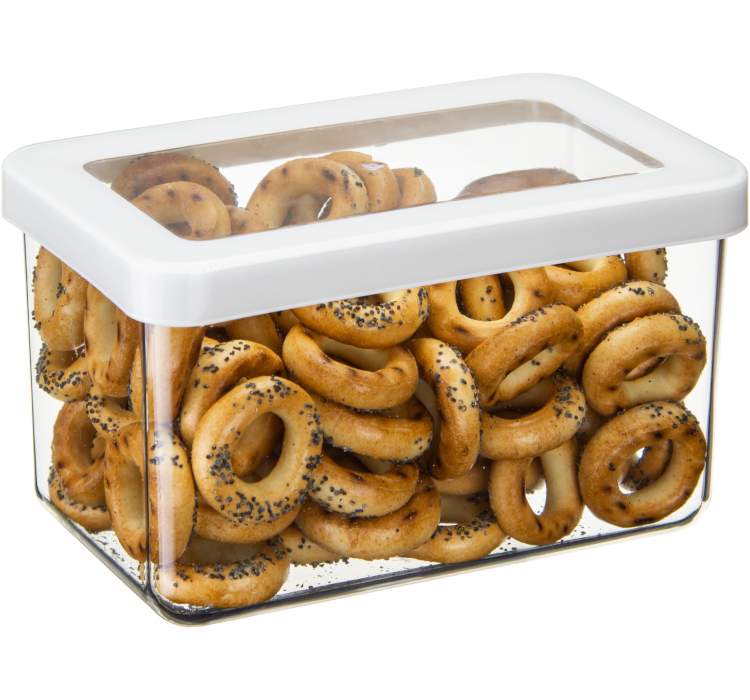 М-ПЛАСТИКА Емкость М1296 Idea Степ д/сыпучих 1100мл прямоуг. 16х10х9см