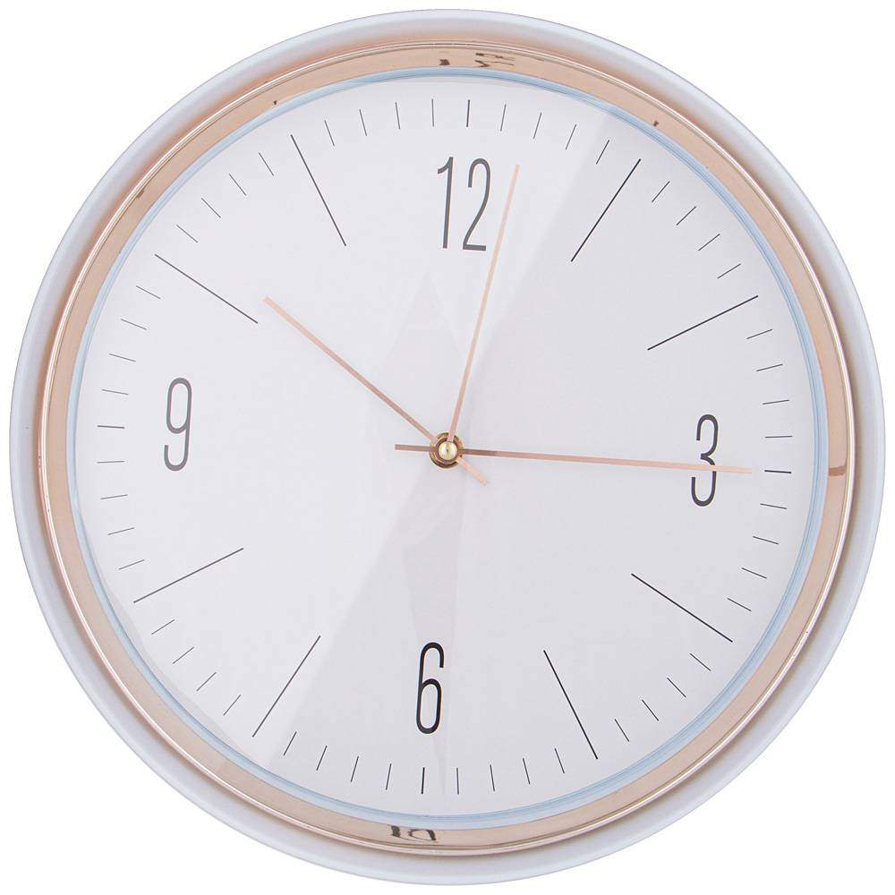 LEFARD Часы 220-498 Vintage настенные 33x33x6см пластик 