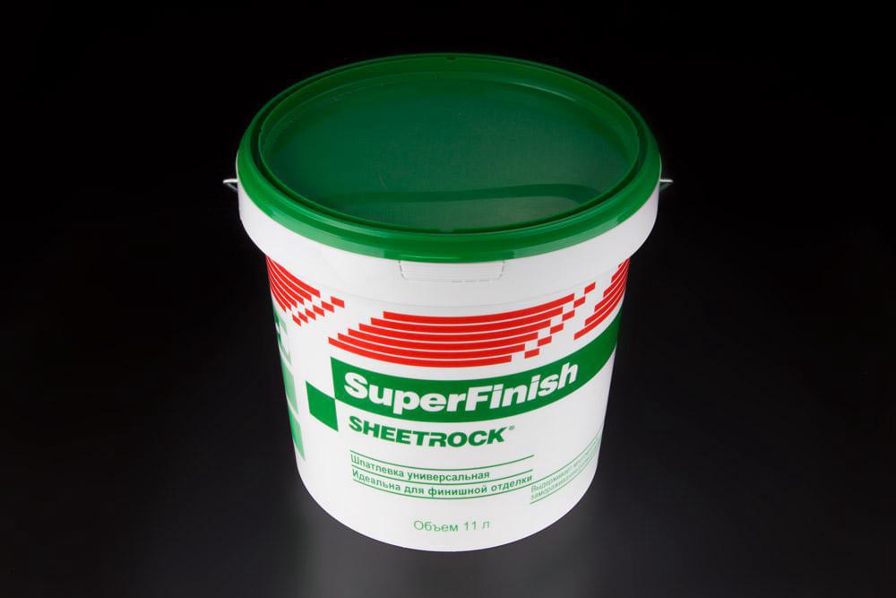 Шпатлевка Sheetrock/DANOGIPS латексная финишная 11л/18кг