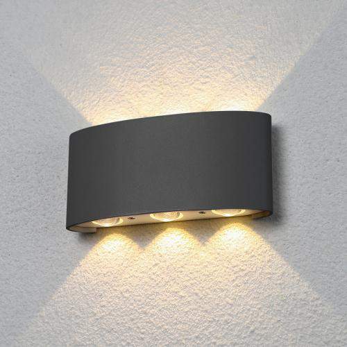 Уличный свет-TECHNO 1551 LED Twinky Trio  серый