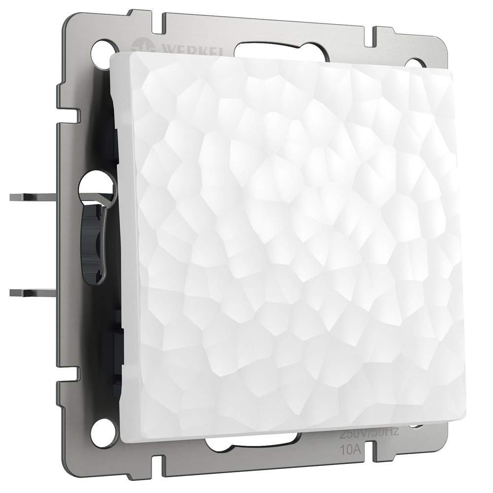 Выкл.  Werkel Hammer 1-кл.  (белый)  -  W1210001  