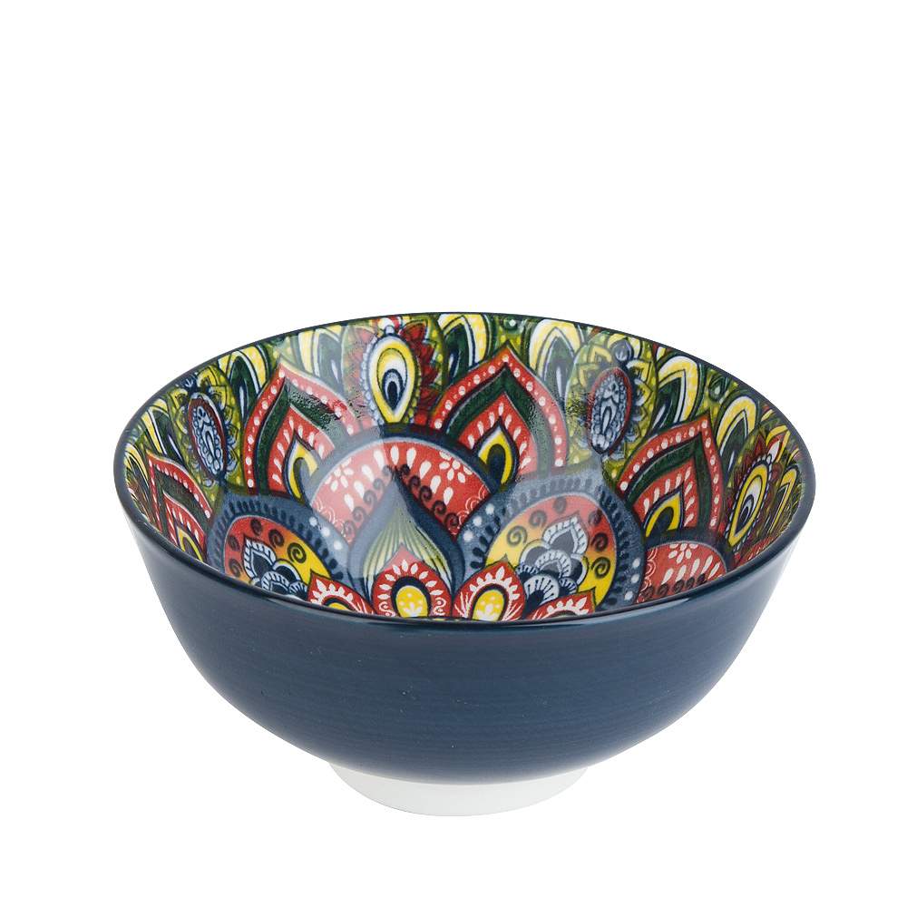 NOUVELLE HOME Arabesque синий Салатник 0860086 300мл 12см