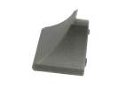 Угол д/плинтуса AMIX  серый  наружный