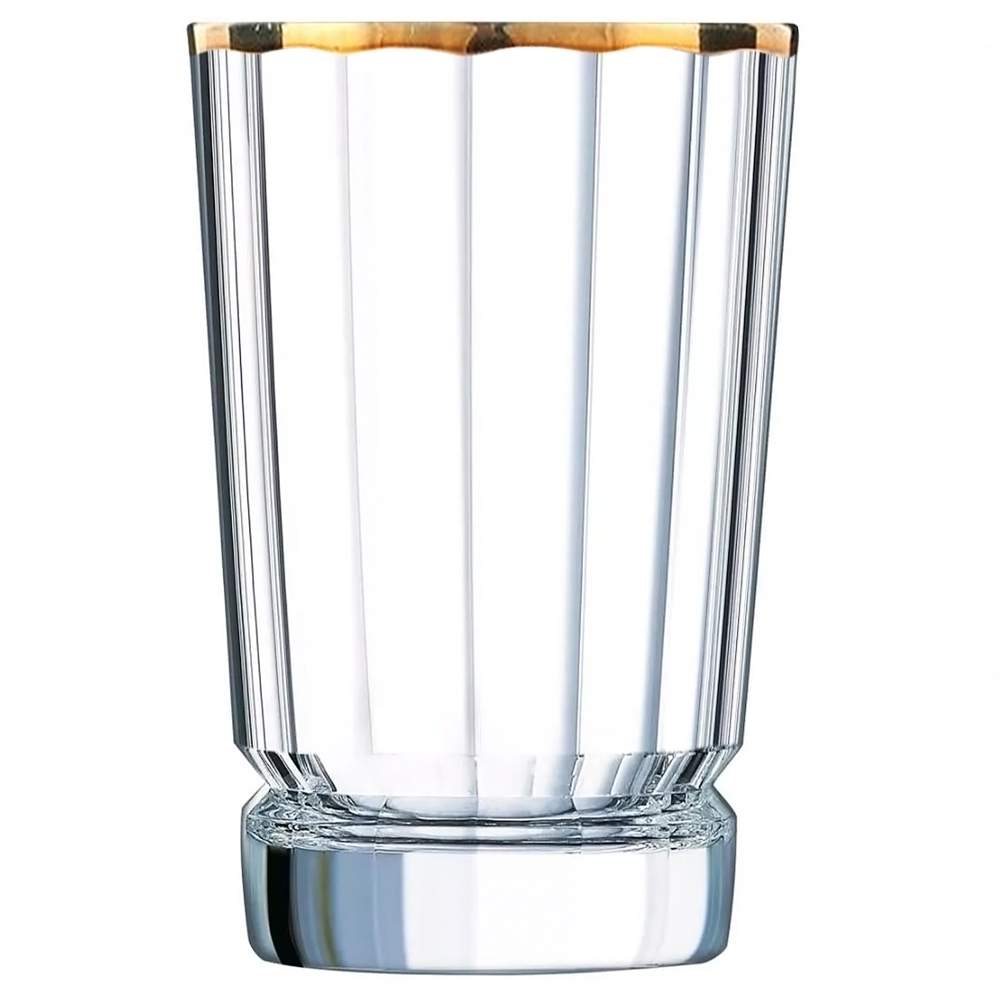 CRISTAL D'ARQUES Macassar Gold Набор стаканов 360мл д/воды 6шт 65350