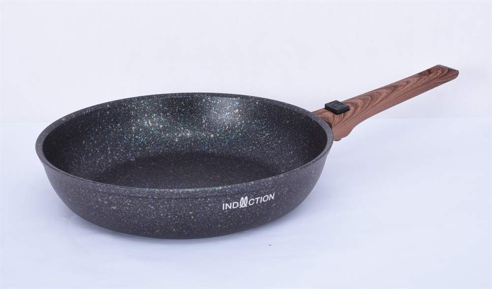 KUKMARA Сковорода сгги282a 280х65мм АП Granit ultra Induction (blue) съемная ручка