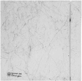 Вентилятор SILENT-200 CZ  03-0103-181  MARBLE WHITE DESIGN-4C  (230V 50)