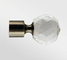 Наконечник DIY  28мм Хром глянец Орион  28.01.34.200