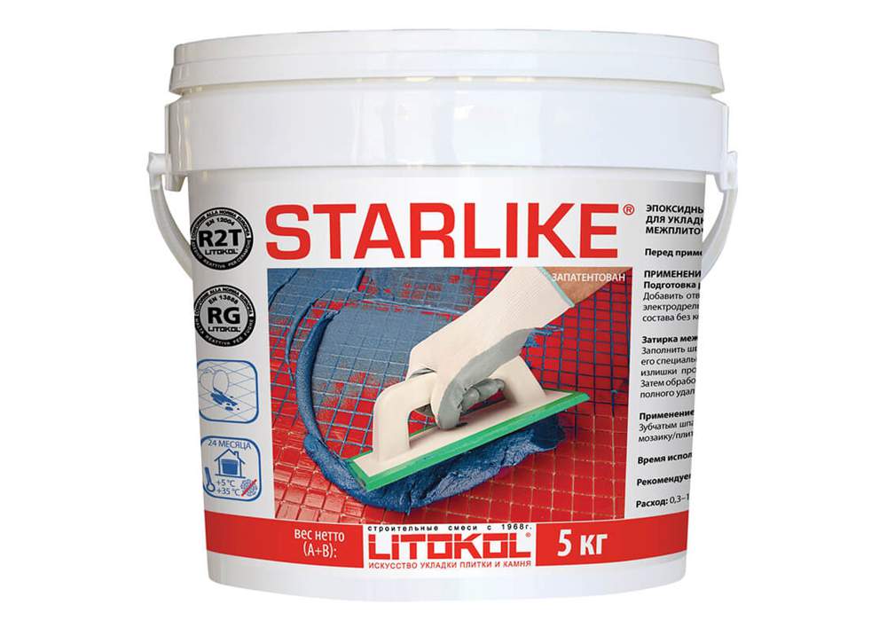 Затирка Litochrom  Starlike  С.480  ARDESIA  5кг 