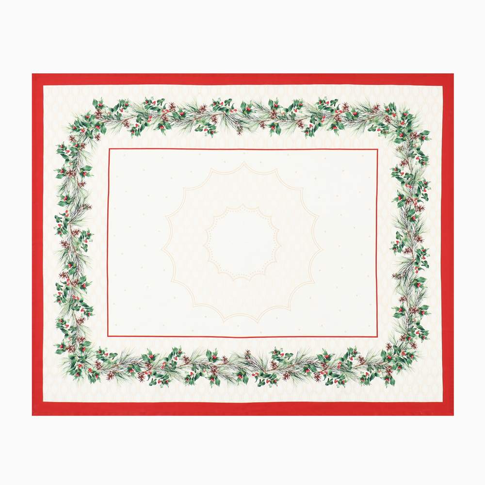 ЭТЕЛЬ Christmas wreath Скатерть 150х180см 100% хлопок 10554226