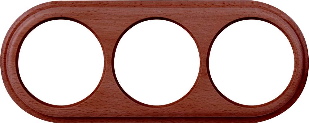 Рамка  Frame 3-м  итальян. орех  WL15-03