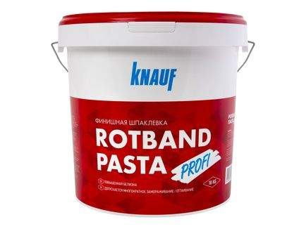 Шпаклевка готовая Knauf Rotband Pasta Profi 18 кг