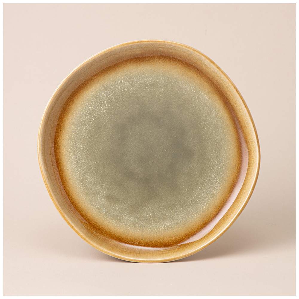 LEFARD Verona зеленый Тарелка закусочная 191-298 20,8см керамика 