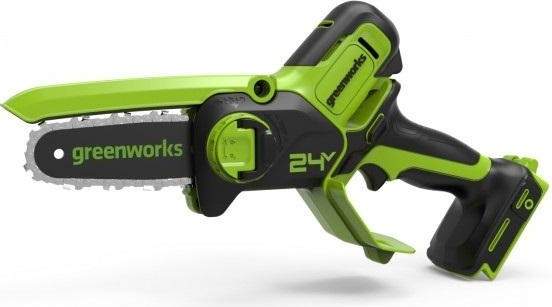 Пила цепная аккум.мини  Greenworks 24 V с акб и з/у  2008207UA