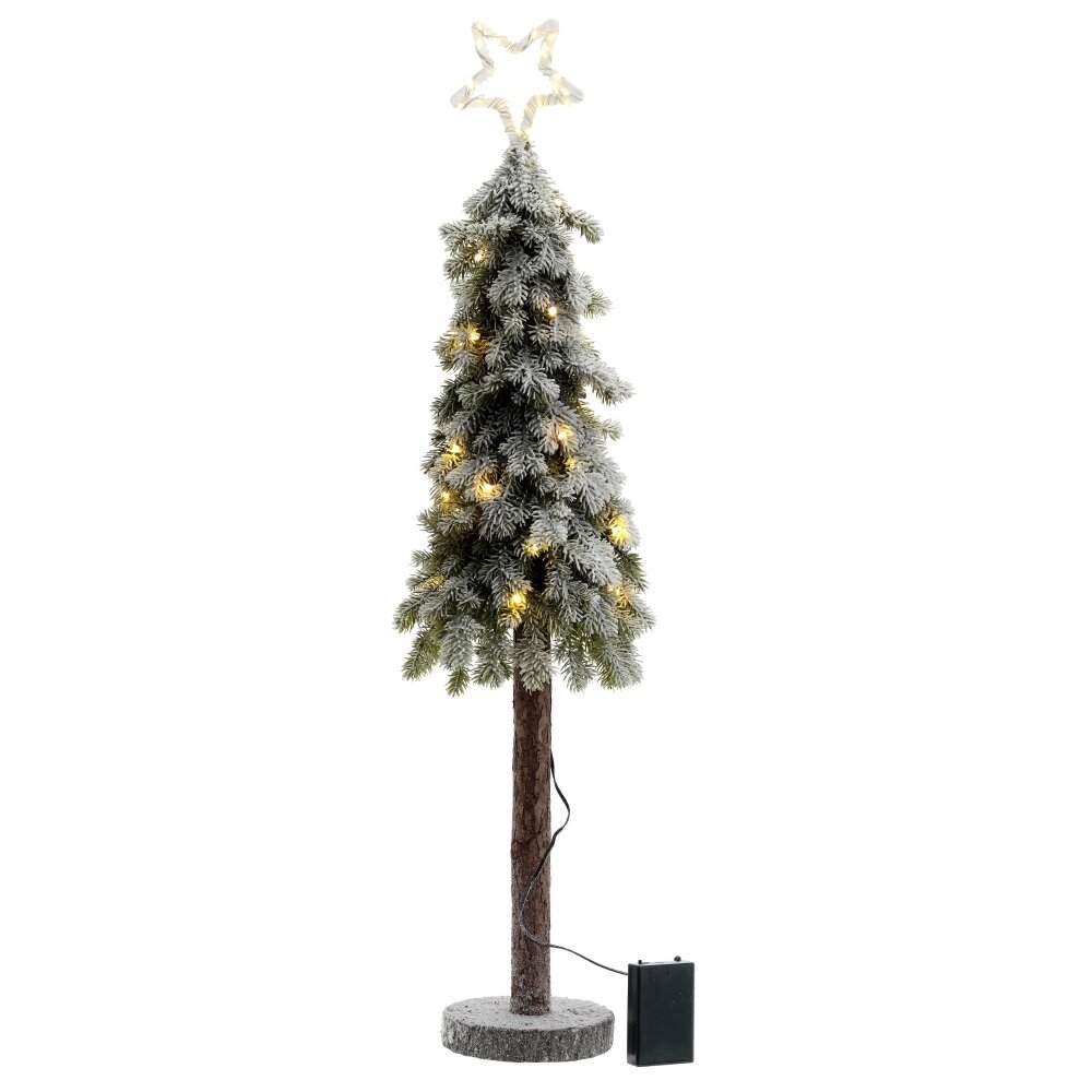 REMECO COLLECTION Ёлочка 822266 декоративная с подсветкой (3хАА) 19х20х80см 