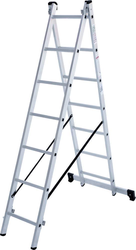 Лестница двухсекционная  Новая высота NV1220 2x7 1220207 318см