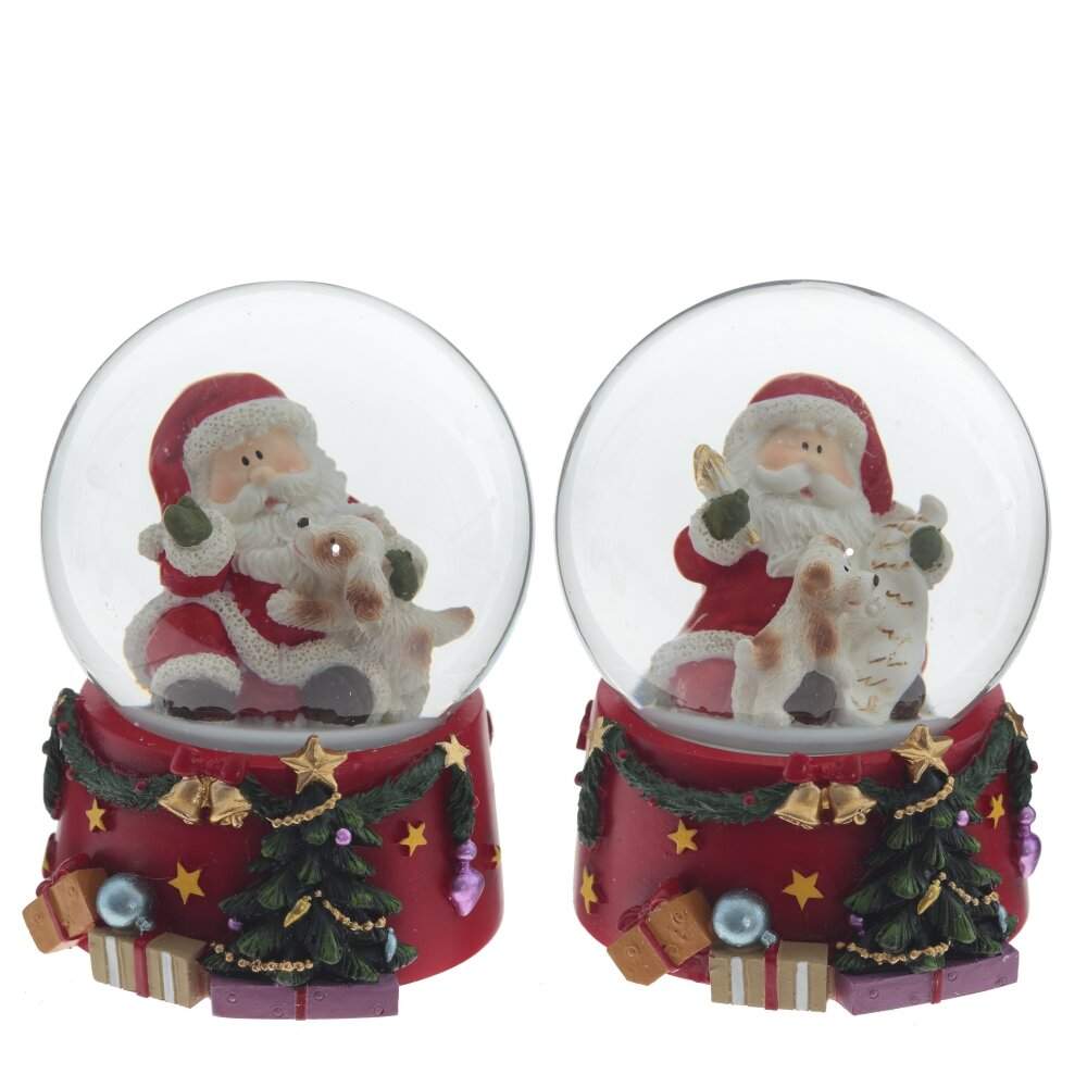 REMECO COLLECTION Фигурка 794193 Шар водяной Новый год d6см 6х8х8,5см 2 вида